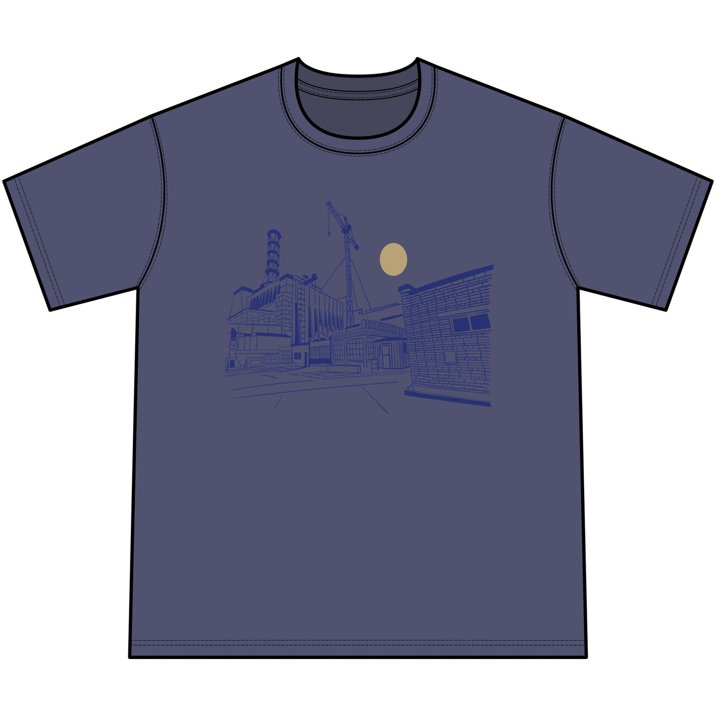 Vintage Boardwalk Illustration T-Shirt