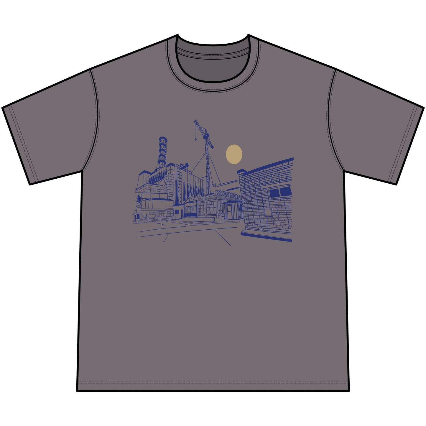Vintage Boardwalk Illustration T-Shirt